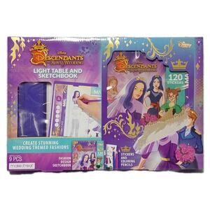 Disney Descendants The Royal Wedding Tracing Light Table And Sketchbook